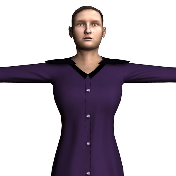 3d model casual female 04 - Casual Female 04 by ignisfatuus